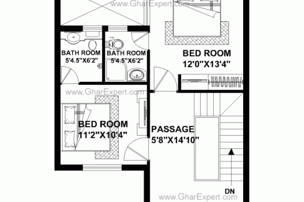 Desain rumah luas tanah 25 30