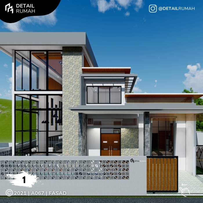 Desain rumah minimalis 2 petak