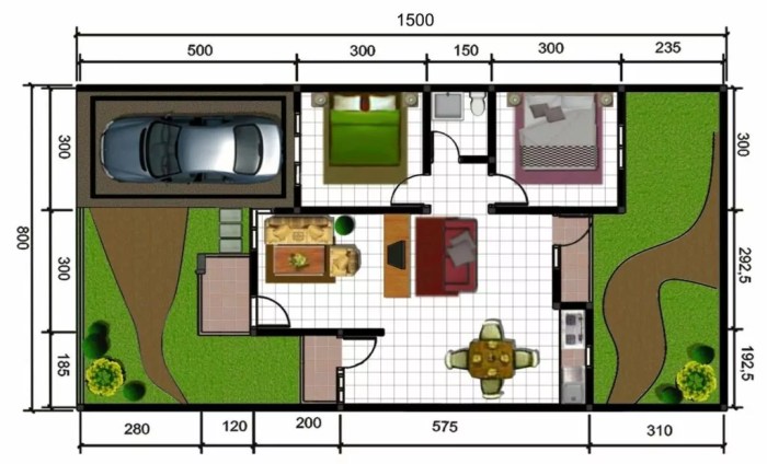 Desain rumah mewah type 60