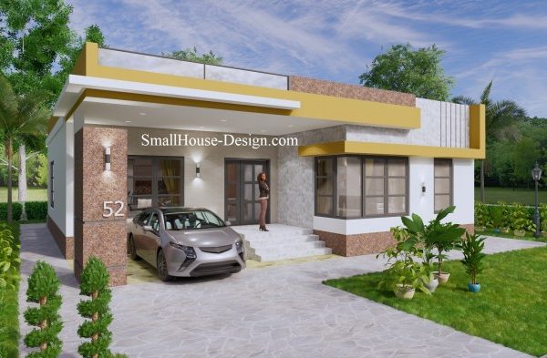 Desain rumah luas tanah 12 m2