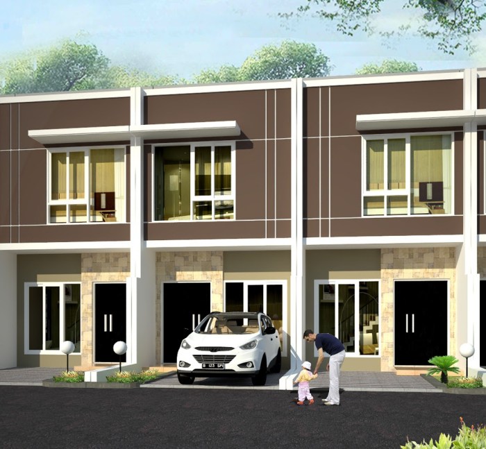 Desain rumah lebar 4