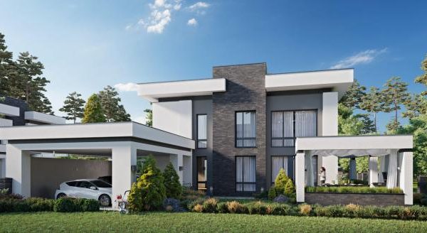 Desain rumah mewah modern minimalis