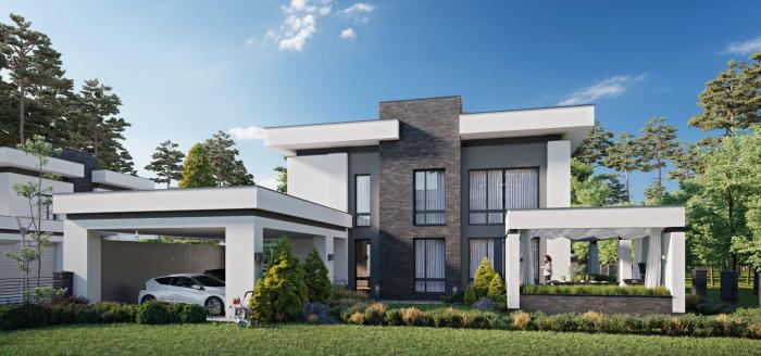 Desain rumah mewah modern minimalis